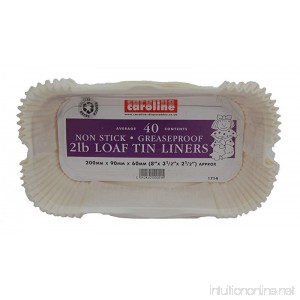 2lb Loaf Tin Liner - Pack of 40 - 20cm - B000XA81T4